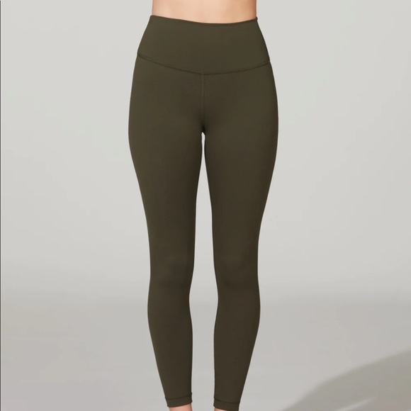 LULULEMON X Barry’s Bootcamp DARK OLIVE WUNDER UNDER TRAIN HR 25” TIGHT - Picture 2 of 5